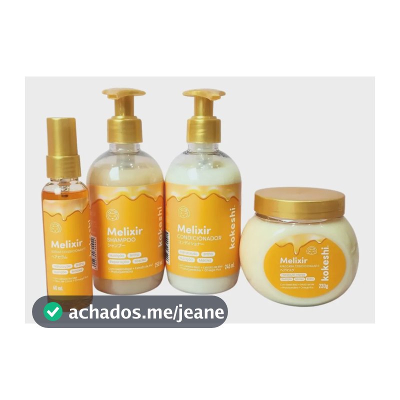 Kit Capilar Melixir - Kokeshi