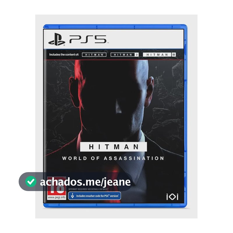 Hitman: World Of Assassination Ps5 Edição Standard Física