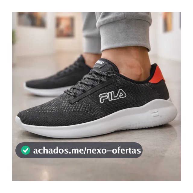 Tênis Fila Masculino Treino Academia E Casuais Originais