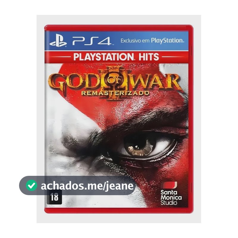 Jogo Ps4 God Of War 3 Remastered