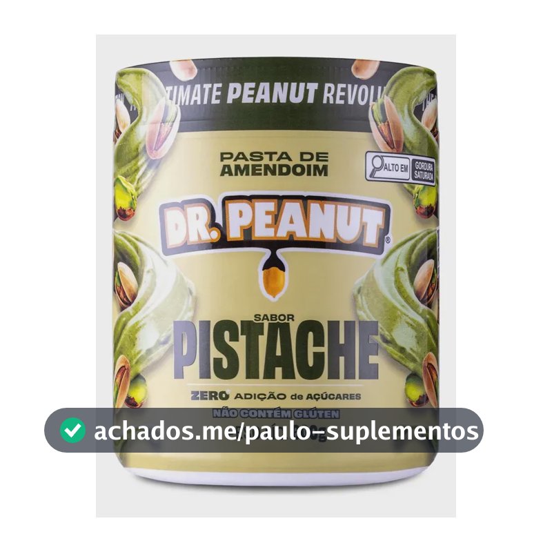 Suplemento Dr. Peanut en pasta sabor pistache x 600g