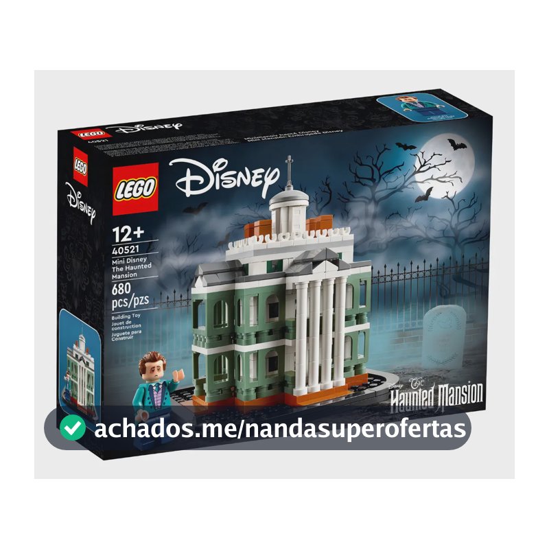 Lego Disney 40521 - Mini Mansão Mal-assombrada