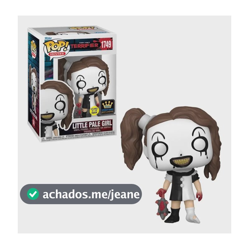 Boneco Funko Pop! Terrifier - Garotinha Pálida