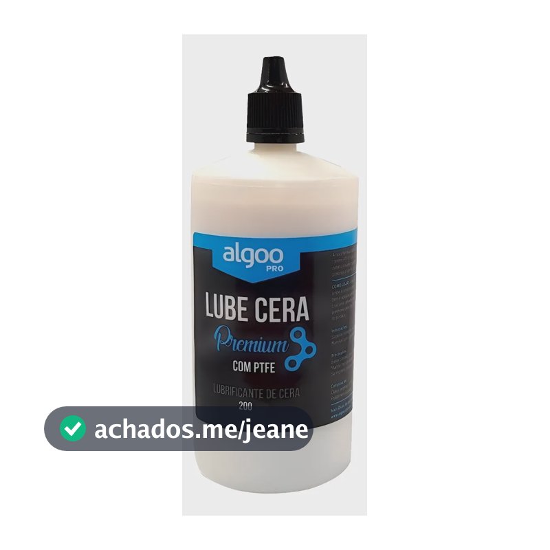 Lubrificante Algoo Lube Cera Premium Ptfe P/ Correntes 200g
