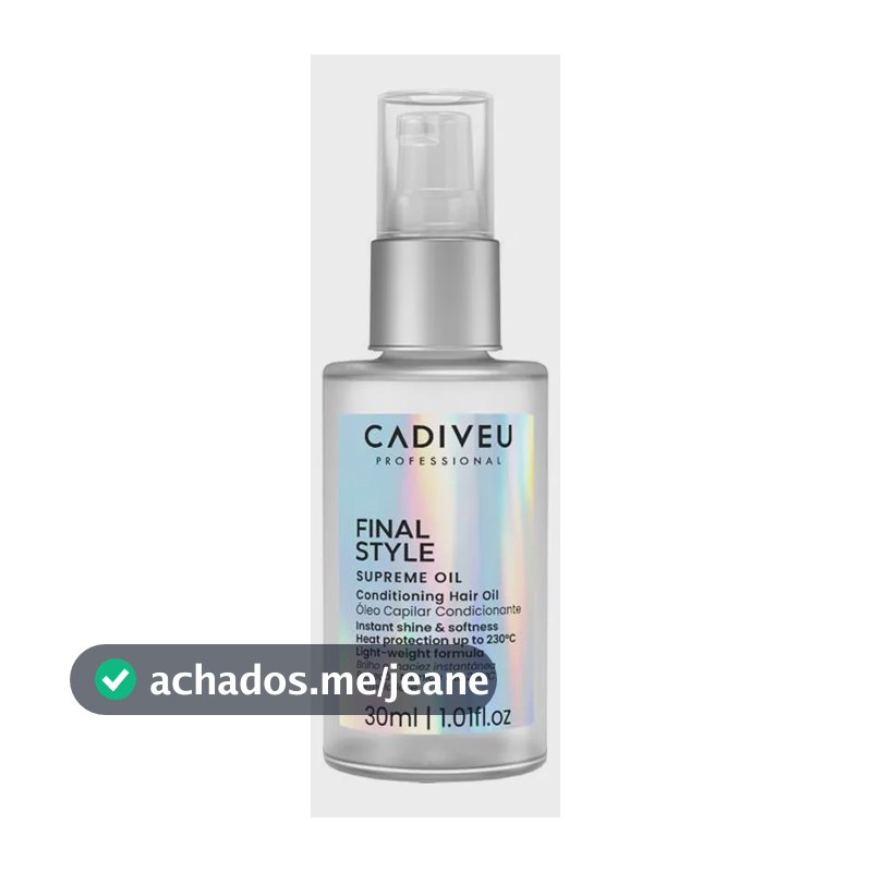 Cadiveu Professional Final Style Supreme Óleo Capilar 30ml