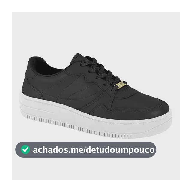Tênis Vizzano Casual Feminino Plataforma Leve Ultra Conforto