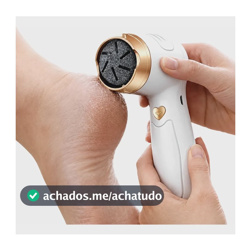 Esfoliador Elétrico Pés Portátil Top Rio 5v