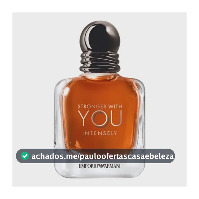 Armani Stronger With You Intensely - Perfume Masculino 50ml