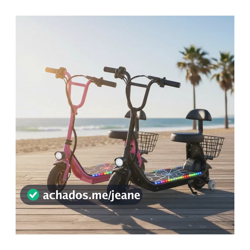 Patinete Elétrico New Speed Ágil E Compacto Aleatório