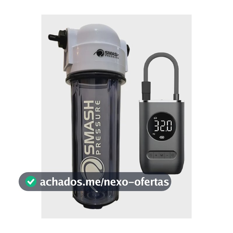 Pressurizador Bolas Tênis Padel Bomba Elétrica Recarregável Cinza-escuro