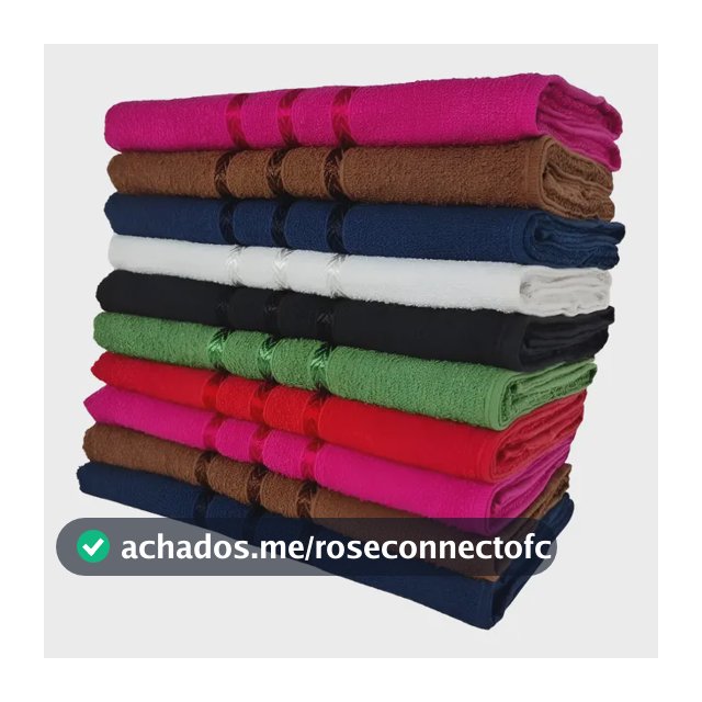 Toalha Show Viena Kit C/ 10 Toalhas De Rosto Russia 45x70 Cm Atacado Cor Sortido Liso
