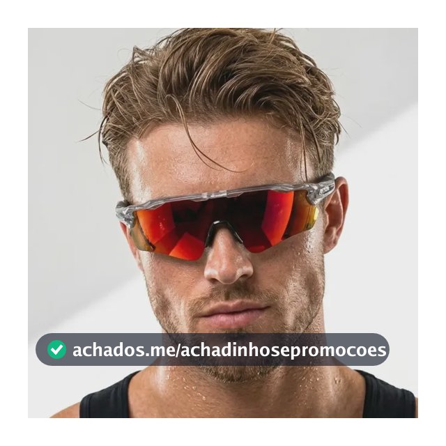 Óculos Esportivo Pace Premium Proteção Uv400 Baixa Ciclismo