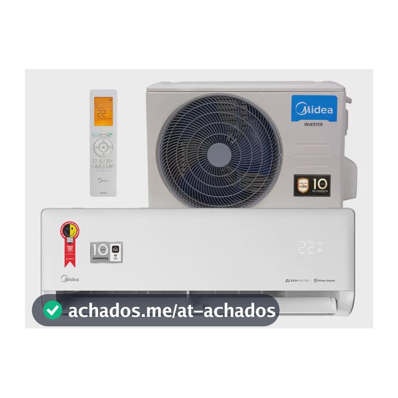Ar Condicionado 12.000 Btus Inverter Ai Ecomaster Frio Branco 220v