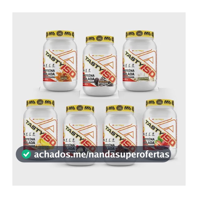 Tasty Iso 900g Zero Lactose Adaptogen 30 Doses
