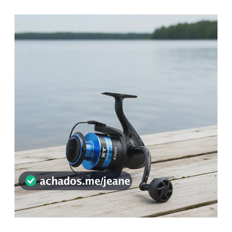 Molinete Marine Sports Xt Sw 2000 Para Água Salgada Mar Preto/azul Direito/esquerdo