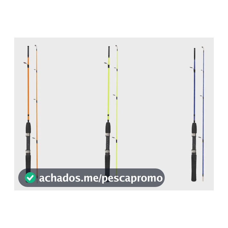 Kit Pesca C/ Vara P/ Molinete 1,20m + Molinete + Acessórios