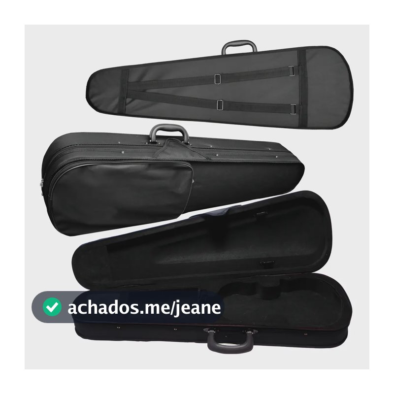 Estojo Luxo Violino 4/4 Gota Vintage Case Anti-impacto