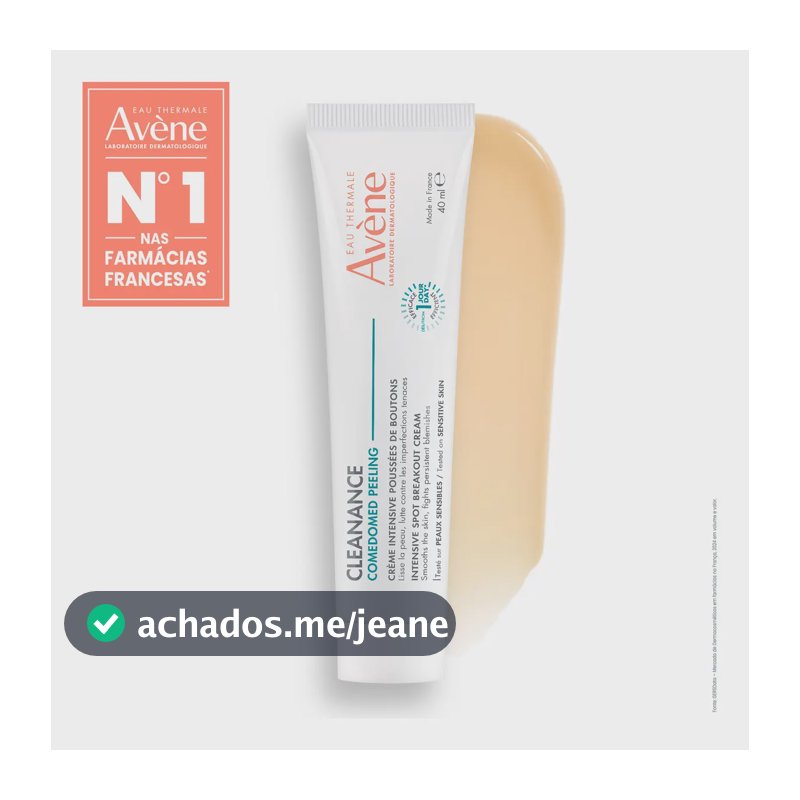 Creme Antiacne Avène Cleanance Comedomed Peeling Acelerador Antiacne, 40ml