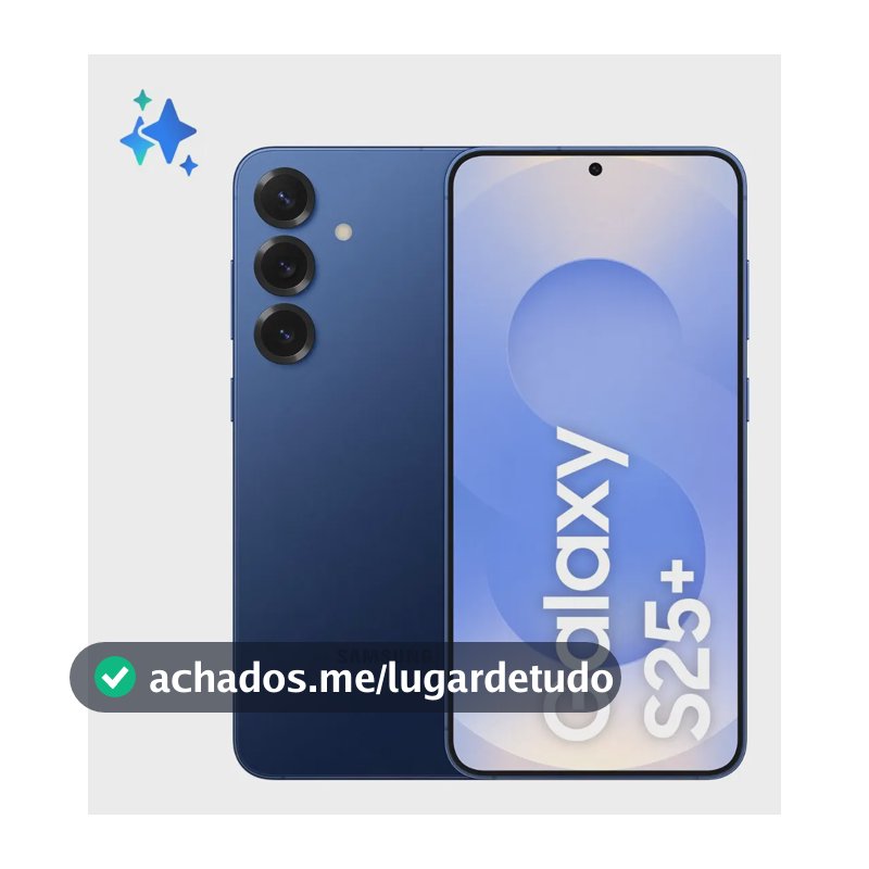 Samsung Galaxy S25+ 5g, 256gb, 12gb, Câmera Tripla - Azul marinho
