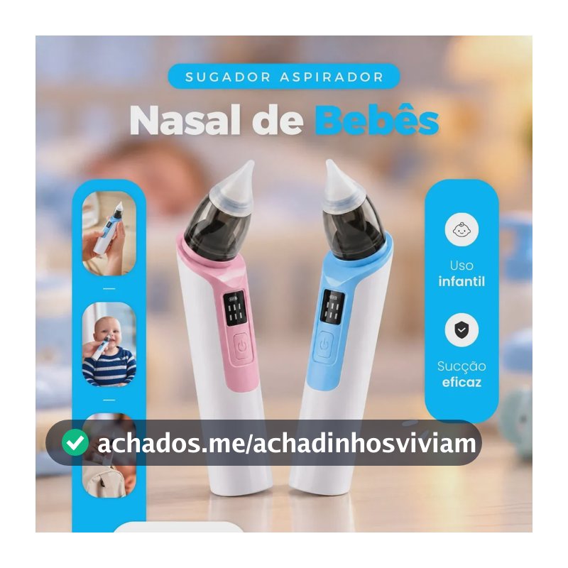 Aspirador Nasal Rosa Elétrico Infantil Bebê Recarregável USB Sugador de Nariz Limpeza Nasal Portátil Removedor de Catarro Secreção Infantil Criança Pro Brindes