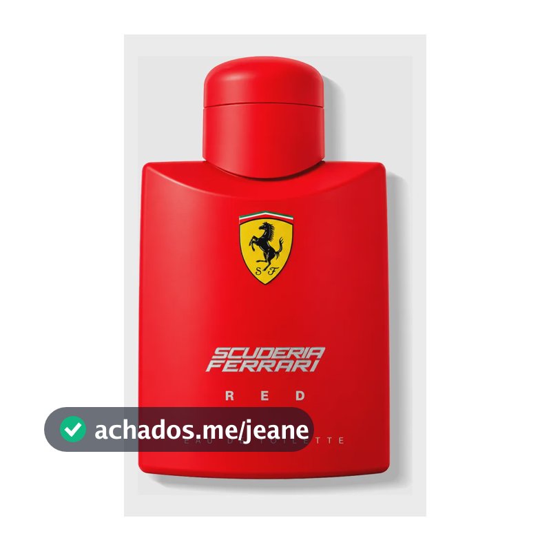 Perfume Ferrari Red Masculino Edt - 125ml