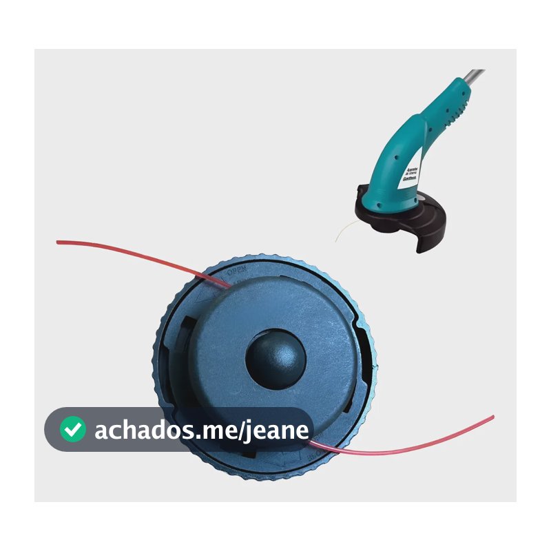 Carretel Para Aparador De Grama Fio Nylon Garthen Gam 1500 Preto