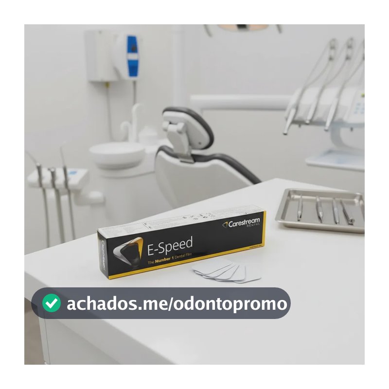 Filme Radiografico Adulto Periapical E-speed - Carestream