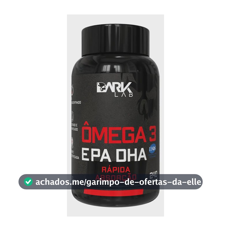 Ômega 3 Epa Dha 240 Cápsulas Dark Lab
