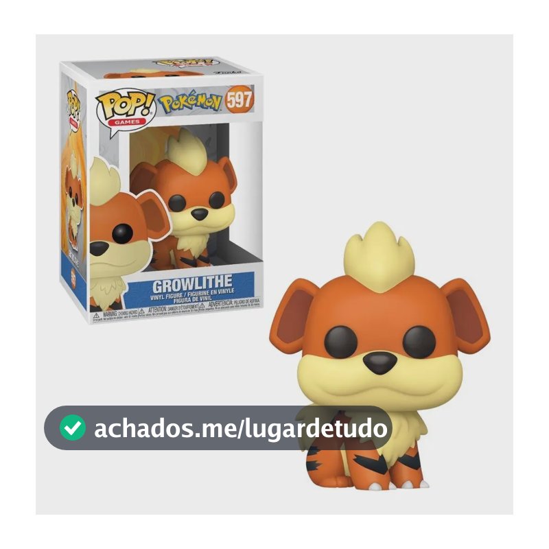 Boneco Funko Pop! Pokémon - Growlithe
