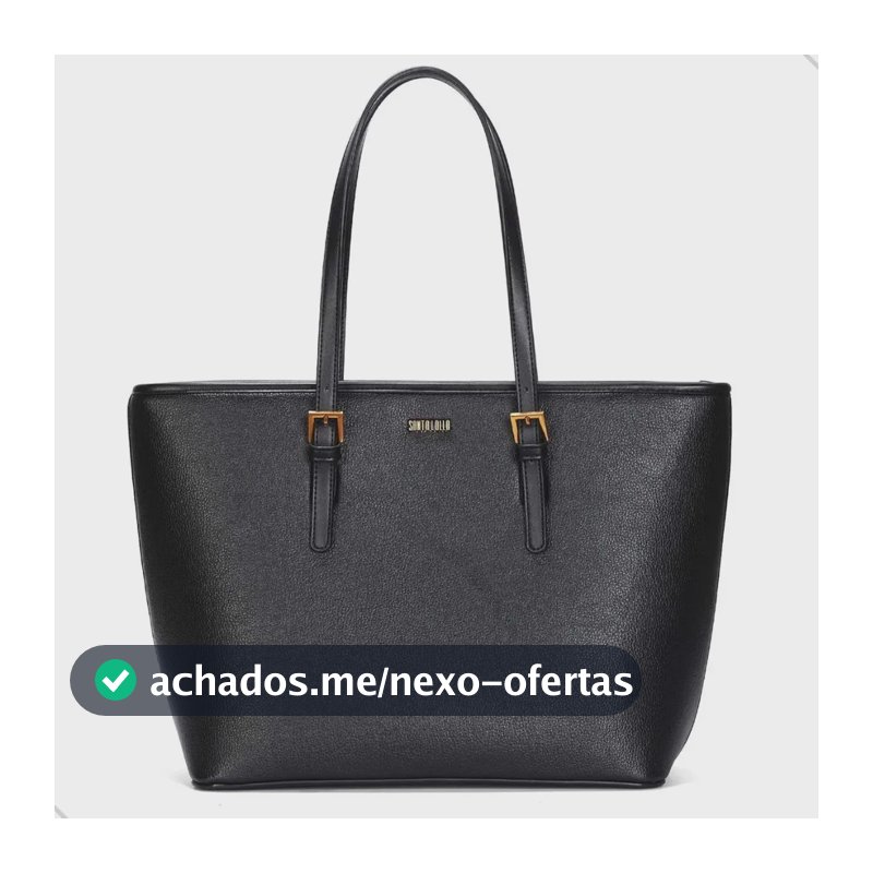 Bolsa Shopper Santa Lolla Shopper Floater - Preto