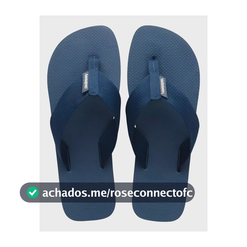 Sandália Chinelo Masculino Havaianas Urban Basic C/nf Marinho 35-36 Br