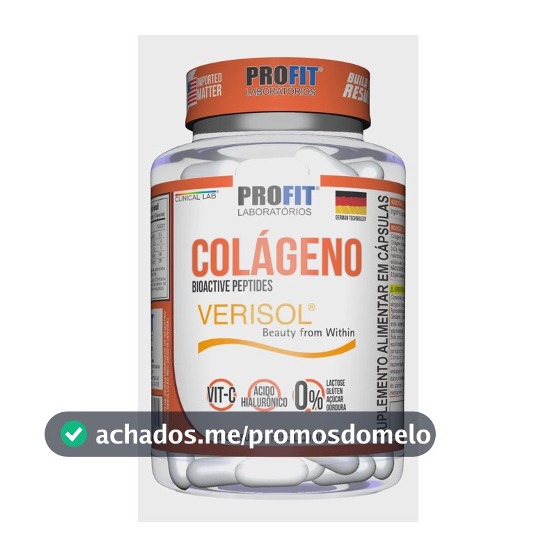 Colágeno ProFit Laboratórios Específicos em pó Sem sabor x 7mL de 120 un