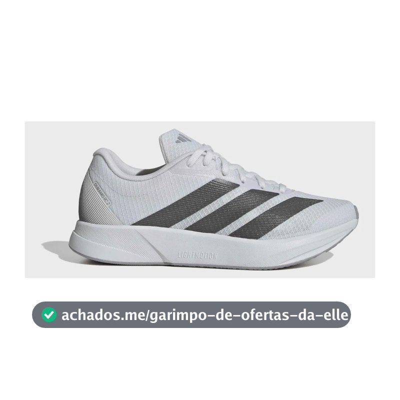 Tênis Feminino Duramo Rc 2 adidas Ftwr White Liso 38 Br