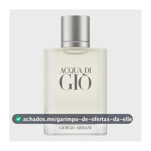 Perfume Masculino Edt Acqua Di Giò Giorgio Armani 100ml