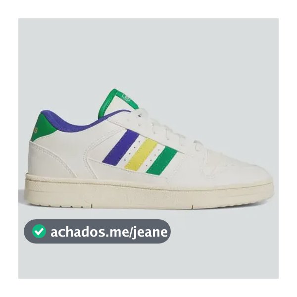 Tênis Masculino Break Start adidas Owhite/green/crewht Lisa 39 Br
