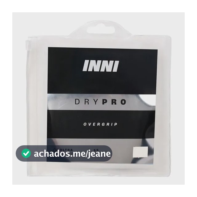 Overgrip Inni Drypro - Pack C/ 15 Cor Branco
