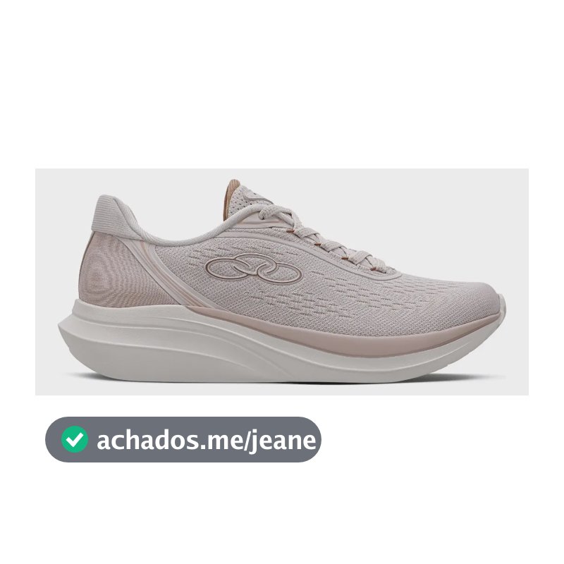 Tênis Feminino Role Olympikus Arenito Liso 37 Br