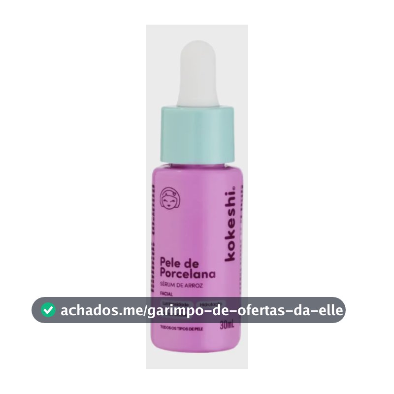 Sérum De Arroz Pele De Porcelana Kokeshi Todo Tipo De Pele Dia/noite