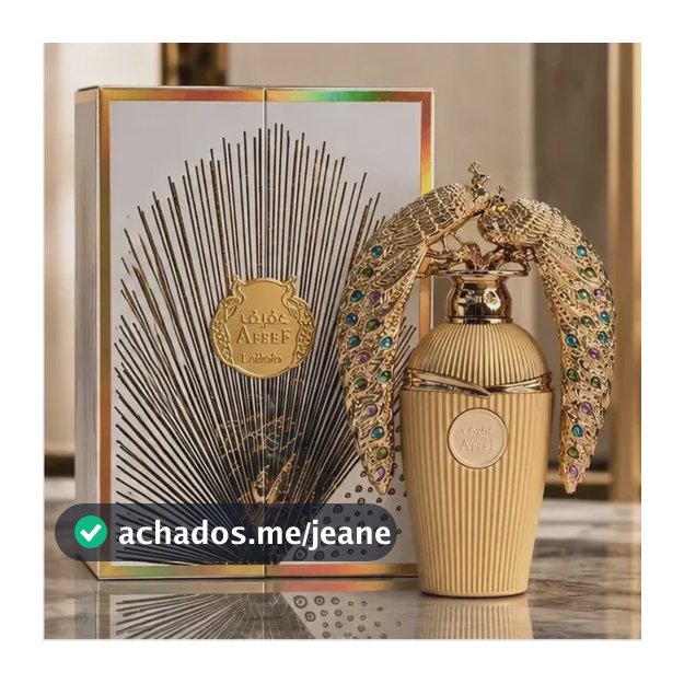 Perfume Arabe Lattafa Afeef Edp Unissex 100ml