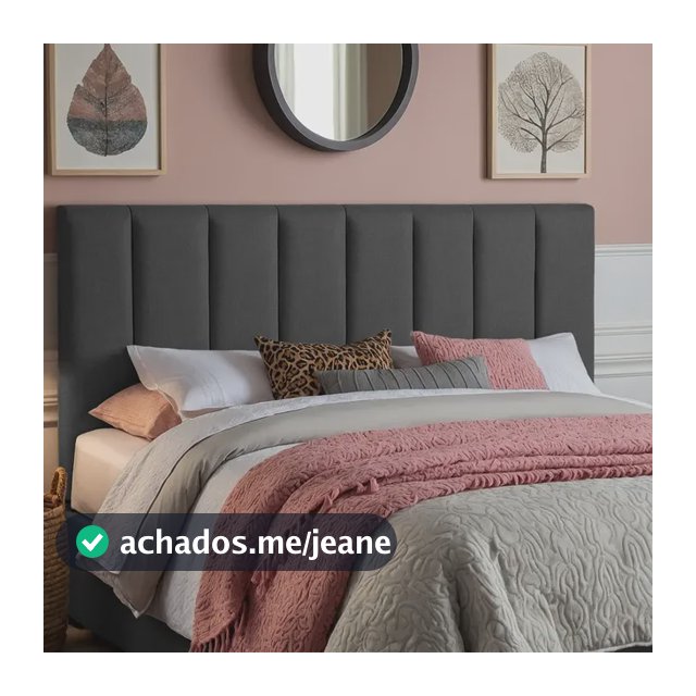Kit 7 Peças Cabeceira De Cama Modular Para Cama Box De Casal