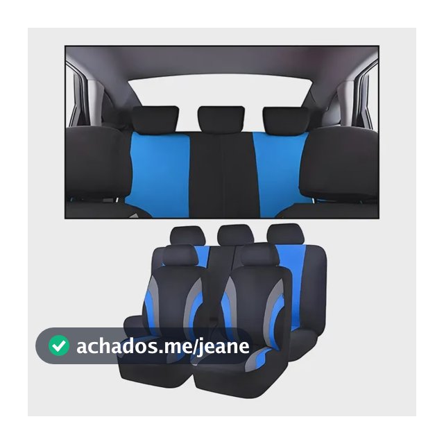 9pçs Capa Banco Universal De 5 Lugares Pano Para Carro, Suv
