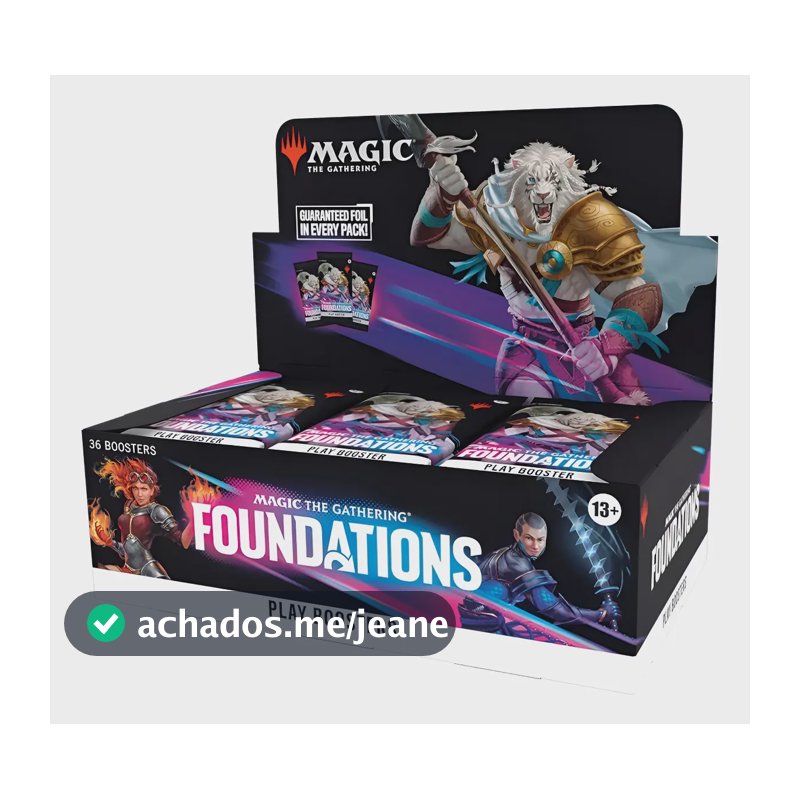 Magic The Gathering Foundations - Play Booster Box Inglês