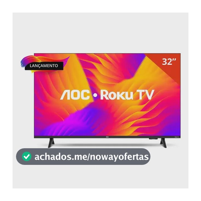 Smart Tv Aoc Dled 32 Wi-fi Roku Tv Quad Core 32s5155/78g