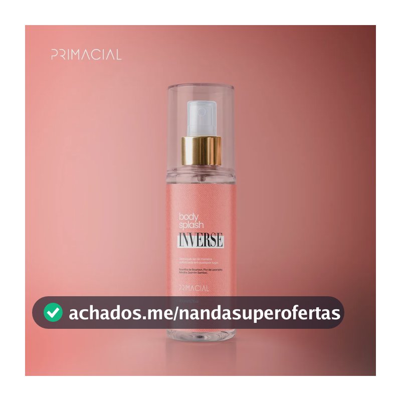 BODY SPLASH FEMININO INVERSE 200ML - PRIMACIAL PERFUME FLORAL