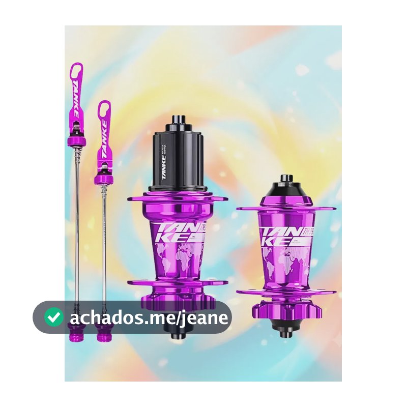Par Cubo Tanke Th390 Rolamento Barulhento K7 36 Furos 12v Roxo