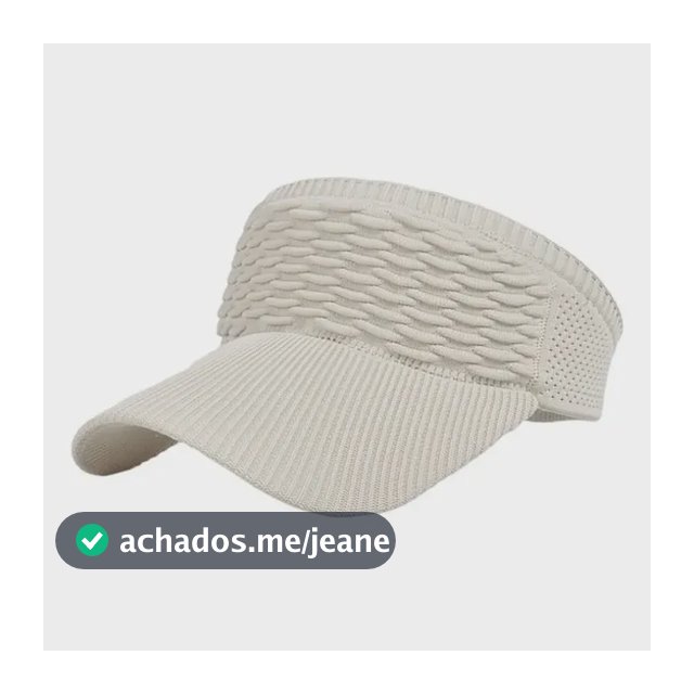 Viseira Feminina Chapéu Proteção Solar Uv Moda Praia Piscina