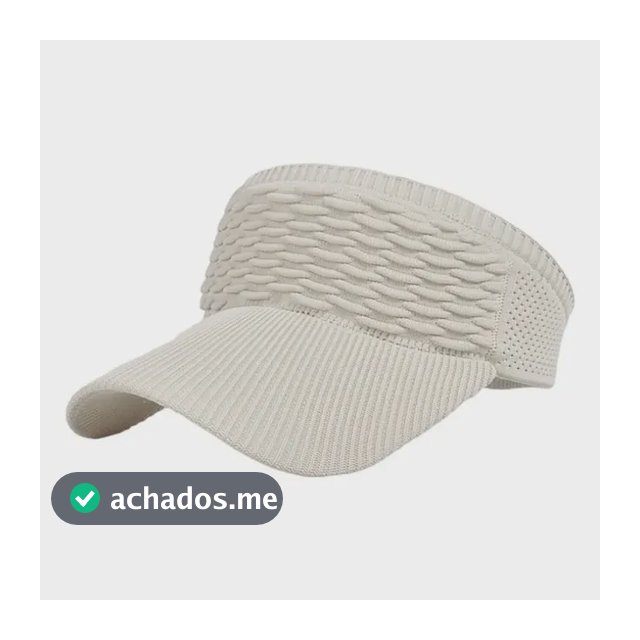 Viseira Feminina Chapéu Proteção Solar Uv Moda Praia Piscina
