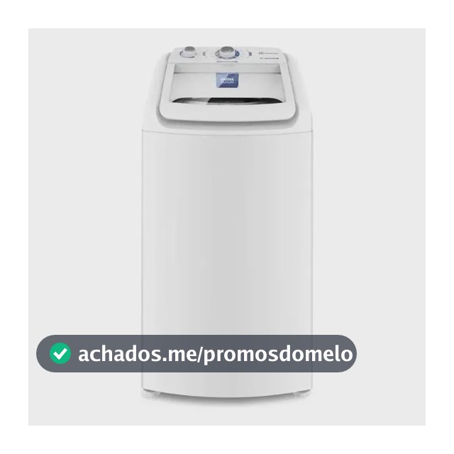 Lavadora De Roupas Electrolux 9kg 10 Programas De Lavagem B 110v Branco
