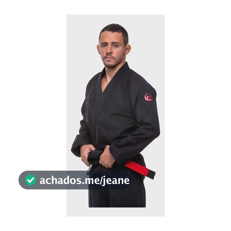 Kimono Para Jiu Jitsu Dragao Dk Preto Tamanho A3 - 185 Cm