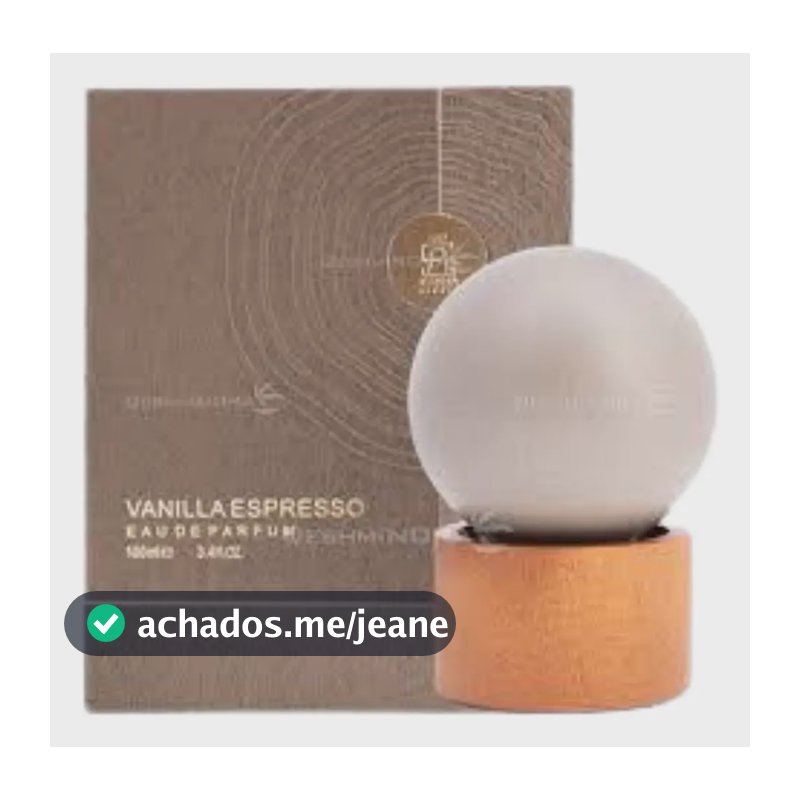 Perfume Aurora Vanilla Espresso Edp 100ml - O Encontro Perfeito Entre Café E Baunilha Uma Aura De Mistério E Sofisticação